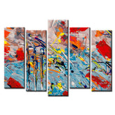 Painting by Numbers Art Colorful Picture 5-Panel